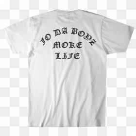 Fodaboyz Template - Active Shirt, HD Png Download - white t shirt template png