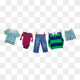 Clothes On The Clothesline - Clothes Line, HD Png Download - clothesline png