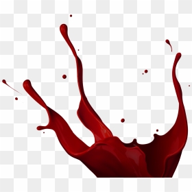 Watercolor Painting Splash - Splatter Red Splash Png, Transparent Png - wine splash png