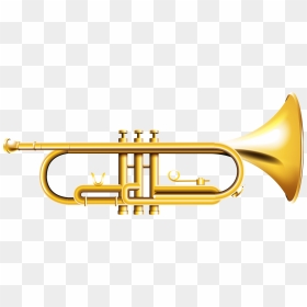 Free Download Of Trumpet And Saxophone Png - Trumpet Clipart Transparent Background, Png Download - saxaphone png