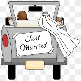 Clipart Bike Just Married - Clipart Just Married Png, Transparent Png - just married png