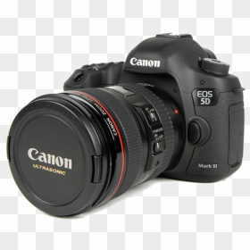 Camara Canon 5d Mark Iii, HD Png Download - dslr camera png