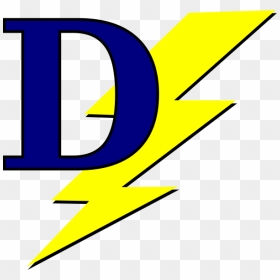 Vector Bolt Lightening - Lightning Bolt With D Logo, HD Png Download - lightening bolt png