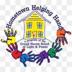 Hometown Helping Hand - Edi Staffbuilders International Inc, HD Png Download - helping hand png