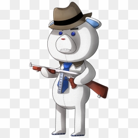 My Teddy Bear Is A Mafioso - Cartoon, HD Png Download - mafia png