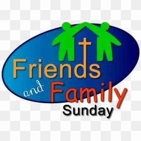 Family Friend Sunday Logo - Friends And Family Logos, HD Png Download - family feud logo png