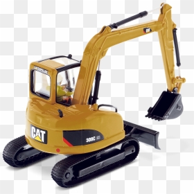 Cat 308c Cr Hydraulic Excavator - Cat 308c Cr, HD Png Download - excavator png