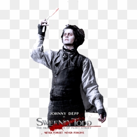 Johnny Depp Movie (530x839), Png Download - Johnny Depp Sweeney Todd, Transparent Png - johnny depp png