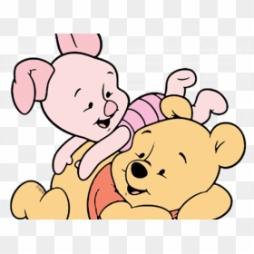 Cuddling Clipart Pooh Piglet - Baby Piglet Winnie The Pooh, HD Png Download - piglet png
