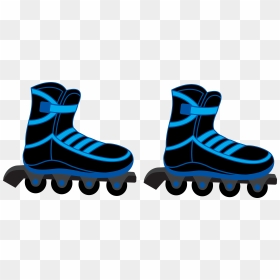 Rollerblade Clipart, HD Png Download - roller skates png