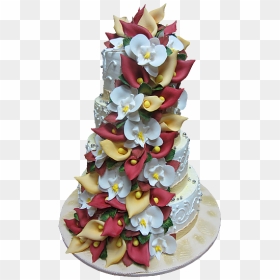 Wedding Cake Png Free Image Download - Garden Roses, Transparent Png - wedding cake png