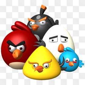 Angry Bird Wallpaper 3d , Png Download - Angry Birds 3d, Transparent Png - angry bird png