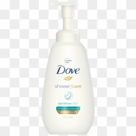Dove Shower Foam Sensitive Skin Foaming Body Wash - Dove Baby Sensitive Skin Body Wash, HD Png Download - soap suds png