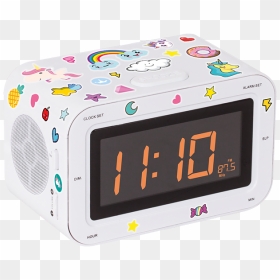 Reloj Despertador Digital Niña, HD Png Download - digital clock png