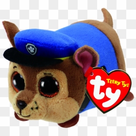 Ty Teeny Paw Patrol Chase, HD Png Download - chase paw patrol png