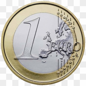1 Euro , Png Download - 1 Euro Coin Png, Transparent Png - euro png
