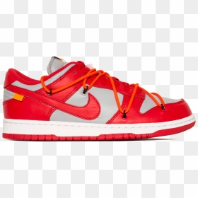 Off White Dunk Red Png, Transparent Png - dunk png