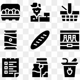 Free E Learning Icon, HD Png Download - grocery png