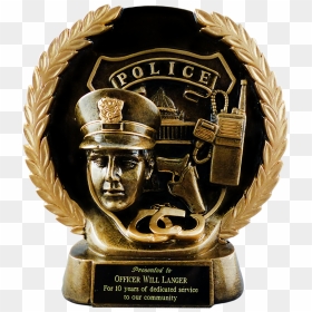 Police Statue Award , Png Download - Police Award Png, Transparent Png - oscar statue png