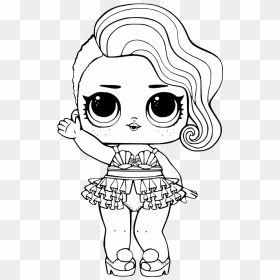 L - O - L - Surprise Doll Png - Lol Doll Coloring Pages, Transparent Png - lol face png