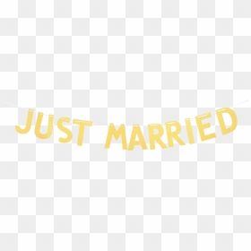 Transparent Just Married Png - Signage, Png Download - just married png