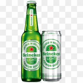 Heineken Light Beer, HD Png Download - heineken bottle png
