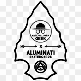 Aluminati Npg Logo V2 Final Black 02 - Illustration, HD Png Download - reef png