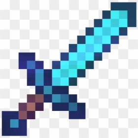 Enchanted Minecraft Diamond Sword, HD Png Download - espada png
