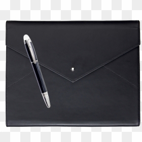 Montblanc Digital Pen And Paper Set, - Leather, HD Png Download - pen and paper png