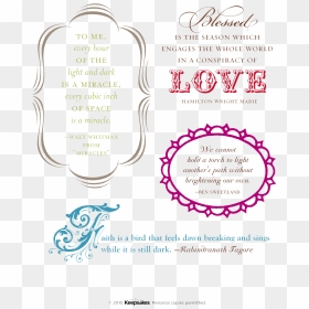 Download A Png Of The Framed Quotes To Use On Your - Quotes, Transparent Png - family quotes png