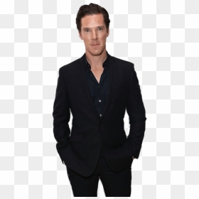 Benedict Cumberbatch In Black Outfit - Benedict Cumberbatch Png, Transparent Png - benedict cumberbatch png
