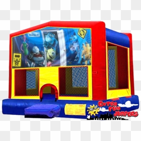 Jimmy Neutron Bounce House, HD Png Download - monster inc png