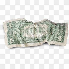Dollar Transparent Crumpled - Insertions Into Ideological Circuits 2: Banknote Project, HD Png Download - one dollar png