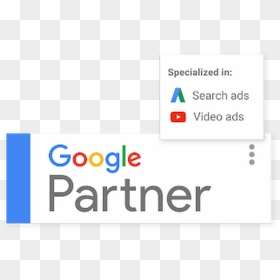 Img1 - Google Partner Logo Vector, HD Png Download - google adwords logo png