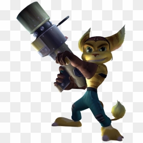 Ratchet & Clank - Ratchet And Clank Ps2 Png, Transparent Png - ratchet and clank png