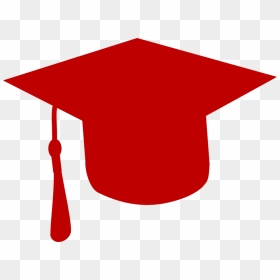 Graduation Cap And Gown Clipart - Red Graduation Cap Clip Art, HD Png ...