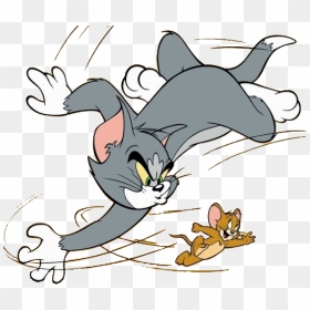 Tom Angry On Jerry - Tom And Jerry Png Gif, Transparent Png - jerry png