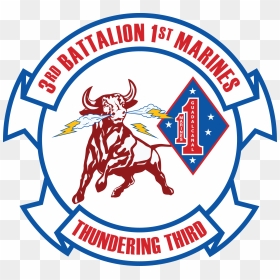 3rd Battalion 1st Marine Regiment Of United States - Usmc 3rd Battalion 1st Marines, HD Png Download - usmc logo png