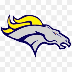 Denver Broncos Logo N41 - Denver Broncos Image Black And White, HD Png Download - denver broncos png