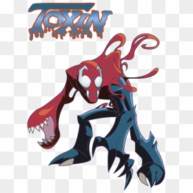 Toxin Symbiote By Riderb0y Carnage Symbiote, Venom, - Toxin Symbiote Color, HD Png Download - carnage png