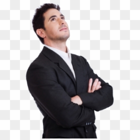 Thinking Man Png Free Download - Man Thinking Png, Transparent Png - man in a suit png