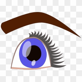 Blue,eye,blue Eye,free Vector Graphics,free Pictures, - حاجب كرتون, HD Png Download - blue eye png