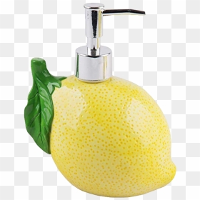 Lemon Shaped Dish Soap Dispenser, HD Png Download - soap suds png
