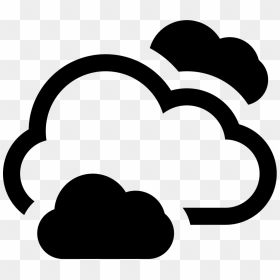 Cloudy Sky - Overcast Symbol, HD Png Download - cloudy sky png