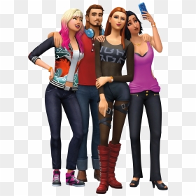 Get Together Announce Render - Get Together Sims 4, HD Png Download - sims png