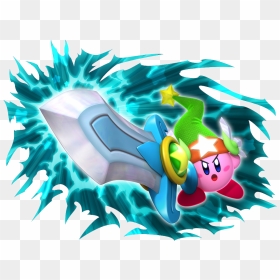 La Enciclopedia De Dream Land - Kirby's Return To Dreamland, HD Png Download - espada png