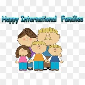 Happy International Families Clipart - Colossians 3 13 Kids, HD Png Download - family clipart png