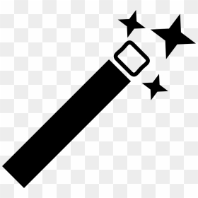 Magic Wand With Sparkles - Varita Magica Icono, HD Png Download - magic sparkles png