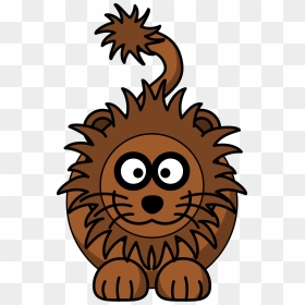 Cartoon Lion Brown Encode Clipart To Base Png - Clipart Cartoon Lion, Transparent Png - base png