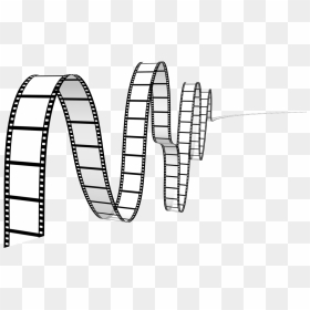 Film Reel Movie Projector Cinema - Film Projector, HD Png Download - filmstrip png